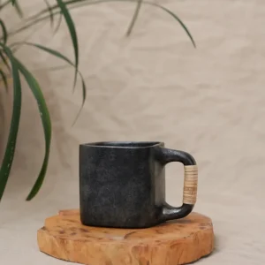 LongPi Pottery Square Mug